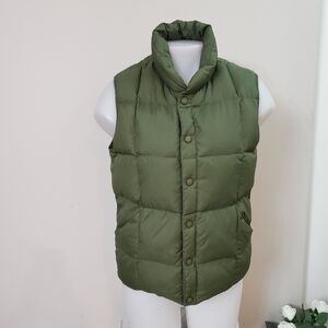Girls Down Puffer Vest Sz Medium 10-12